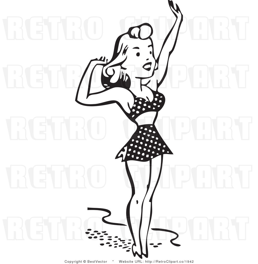 Summertime Clipart Black And White