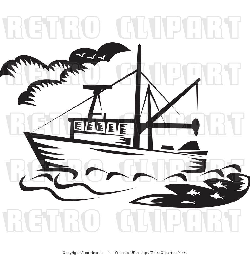 Fishing Boat Clip Art