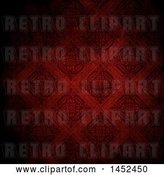 Clip Art of Retro Dark Distressed Red Pattern Backghround by KJ Pargeter