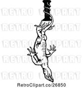 Vector Clip Art of Letter I and Iguana by Prawny Vintage