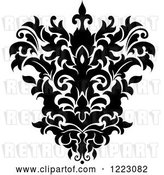 Vector Clip Art of Retro Floral Damask Design 13 by Vector Tradition SM