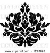 Vector Clip Art of Retro Floral Damask Design 19 by Vector Tradition SM