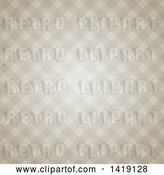 Vector Clip Art of Retro Gingham Pattern Background by KJ Pargeter