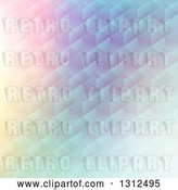 Vector Clip Art of Retro Gradient Pastel Geometric Pattern by KJ Pargeter