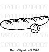 Vector Clip Art of Retro Muffin and Bread by BestVector