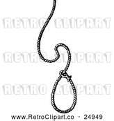 Vector Clip Art of Retro Noose by Prawny Vintage