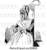 Vector Clip Art of Retro Old Mother Hubbard by Prawny Vintage