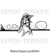 Vector Clip Art of Retro Oz Hen by Prawny Vintage