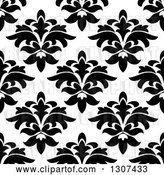 Vector Clip Art of Retro Seamless Floral Background Pattern 5 by Vector Tradition SM