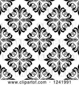 Vector Clip Art of Retro Seamless Ornate Background Pattern by Vector Tradition SM