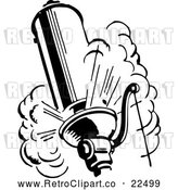 Vector Clip Art of Retro Steam Whistle by BestVector