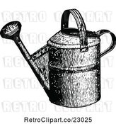 Vector Clip Art of Retro Watering Can by Prawny Vintage