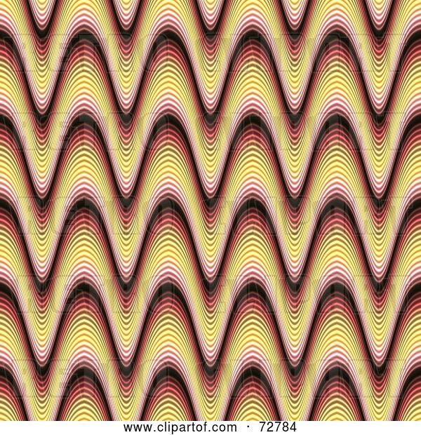 Clip Art of Retro Funky Wavy Textured Background
