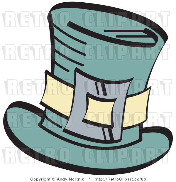 Royalty Free Retro Vector Clip Art of a Leprechaun Hat