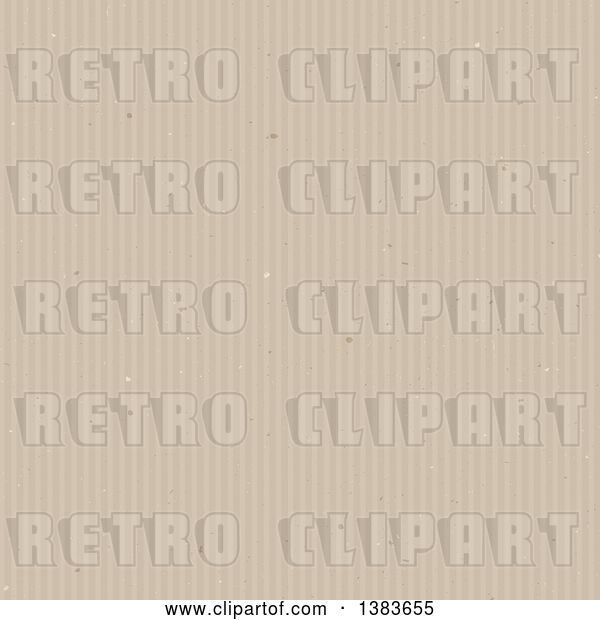 Vector Clip Art of Retro Background of Cardboard Texture
