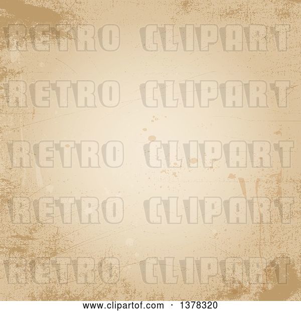 Vector Clip Art of Retro Grungy Aged Background