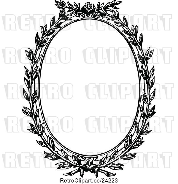 Vector Clip Art of Retro Medieval Page Frame