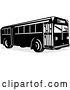 Clip Art of Retro City Bus - 1 by Patrimonio