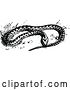 Vector Clip Art of Retro Adder Snake by Prawny Vintage