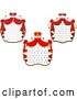 Vector Clip Art of Retro Crowns and Royal Mantles with Red Drapes 2 by Vector Tradition SM