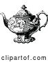 Vector Clip Art of Retro Decorative Tea Pot 1 by Prawny Vintage