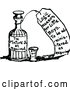 Vector Clip Art of Retro Medicine Bottle by Prawny Vintage