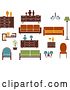 Vector Clip Art of Retro or Modern Furniture 2 by Vector Tradition SM