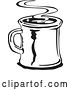 Vector Clip Art of Retro Steamy Mug of Coffee by Andy Nortnik