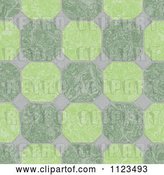 Clip Art of Retro Seamless Tile Floor Texture Background Pattern by