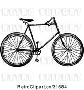Vector Clip Art of Bicycle 1 by Prawny Vintage