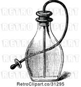 Vector Clip Art of Bottle and Pump by Prawny Vintage