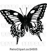 Vector Clip Art of Butterfly by Prawny Vintage