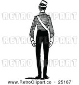 Vector Clip Art of Cadet by Prawny Vintage