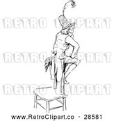 Vector Clip Art of Chair by Prawny Vintage