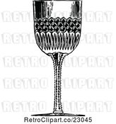 Vector Clip Art of Glass Goblet by Prawny Vintage