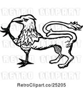 Vector Clip Art of Griffin by Prawny Vintage