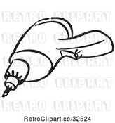 Vector Clip Art of Power Drill by Picsburg