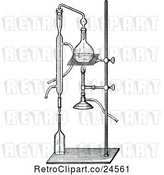 Vector Clip Art of Retro Alcohol Distillation Apparatus by Prawny Vintage