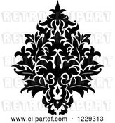 Vector Clip Art of Retro Arabesque Damask Design 14 by Vector Tradition SM