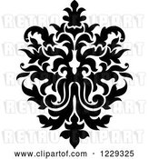 Vector Clip Art of Retro Arabesque Damask Design 15 by Vector Tradition SM
