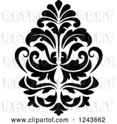 Vector Clip Art of Retro Arabesque Damask Design 22 by Vector Tradition SM