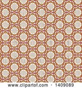 Vector Clip Art of Retro Arabic Pattern Background by KJ Pargeter