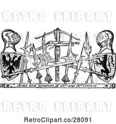 Vector Clip Art of Retro Arms and Weapons of the 15th and 16th Century by Prawny Vintage
