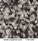 Vector Clip Art of Retro Brown Geometric Background Pattern by KJ Pargeter
