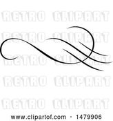 Vector Clip Art of Retro Calligraphic Design Element by Frisko