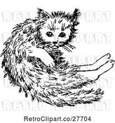 Vector Clip Art of Retro Cat by Prawny Vintage