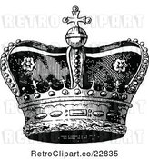 Vector Clip Art of Retro Coronet Crown 1 by Prawny Vintage