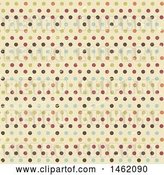Vector Clip Art of Retro Distressed Polka Dot Background Pattern by KJ Pargeter