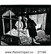 Vector Clip Art of Retro Farmers Market by Prawny Vintage