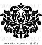 Vector Clip Art of Retro Floral Damask Design 23 by Vector Tradition SM